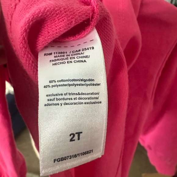 🆕 Flapadoodle hoodie with Iridescent Star Pocket Purse. Sizes 2. Adorable. 💝 - Picture 10 of 12